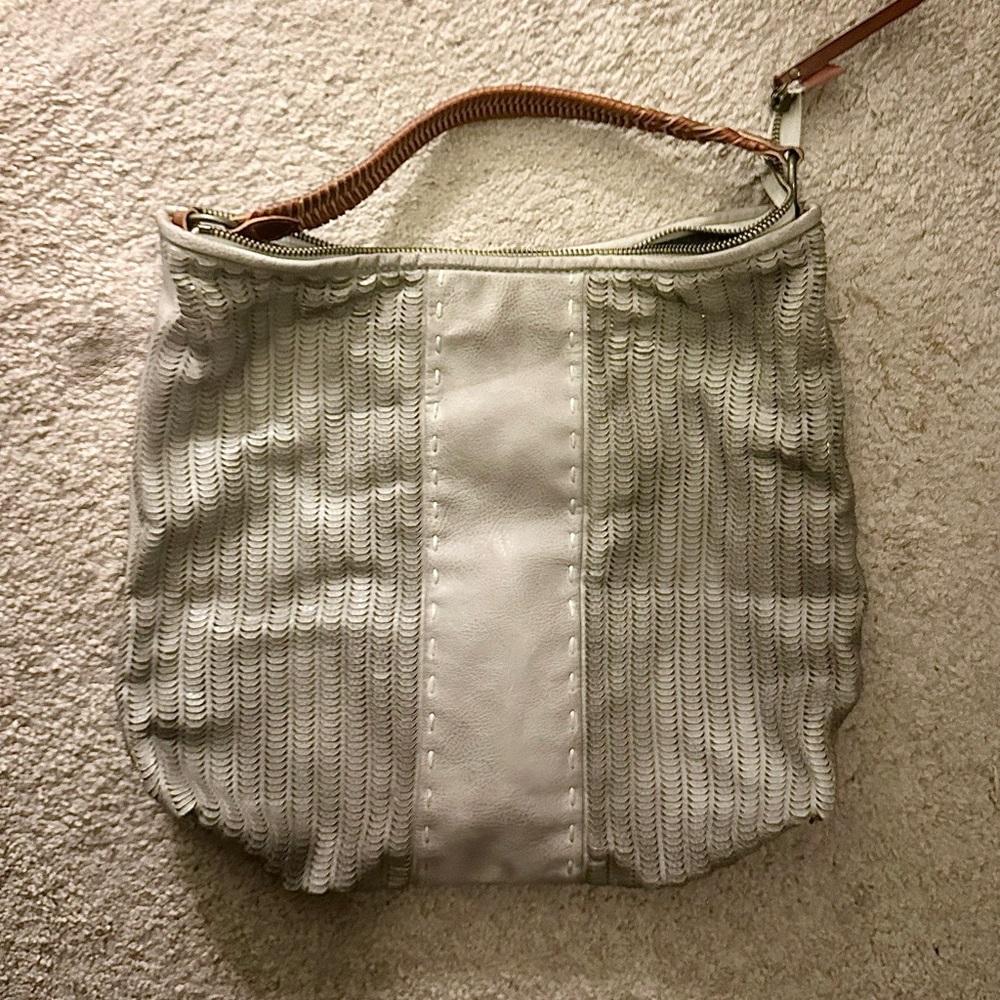 Altar’d State light grey purse